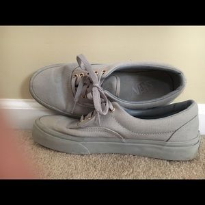Gray Vans 8.5